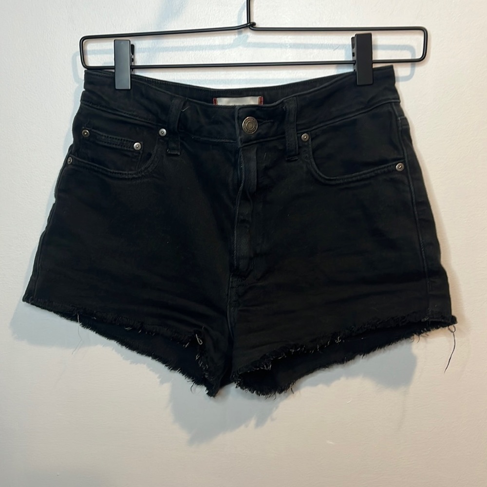 Women’s | Sunday Best Raw Hem Jean Short Shorts | Size 27
